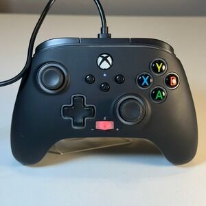 PowerA Wired Controller for Xbox One Gamepad Black USB Cable Tested